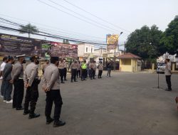 Satlantelkam Polresta Tangerang Adakan Giat Apel Pengamanan Pestival UMKM