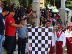 Dua Tahun Vakum Imbas Pandemi, Lomba Gerak Jalan Indah HUT Kemerdekaan Berlangsung Semarak di Wajo