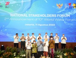 2nd Announcement National Stakeholders Forum, Menteri Basuki: WWF Bukan Kegiatan PUPR, Tapi Pemerintah Indonesia bersama Pemangku Kepentingan
