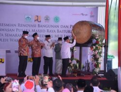 Menteri Basuki Dampingi Wakil Presiden RI Resmikan Masjid Raya Baiturrahman Semarang