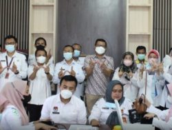 KPU Gandeng Dinkes Kabupaten Way Kanan Guna Pemeriksaan Kesehatan