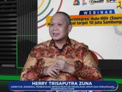 Webinar CreatIFF 2022, Kementerian PUPR Kembangkan Pembiayaan KPBU Bidang Air Minum Terintegrasi Hulu–Hilir