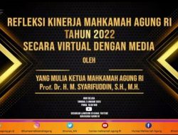 Pesan Ketua Mahkamah Agung untuk seluruh warga peradilan di Indonesia