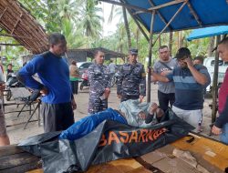 Respon Cepat, POS TNI AL Tanjung Berakit Berhasil Evakuasi Korban Warganya