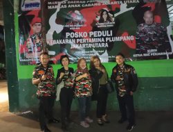 Ketua LMP DKI Jakarta Lucky Sunarya,SH Dirikan  Posko Bencana Untuk Para Korban  Kebakaran di Plumpamg