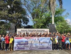 Karya Bakti Sinergitas TNI-Polri dan Masyarakat Menyambut Peringatan HUT Proklamasi Gubernur Tentara ALRI Divisi IV Pertahanan Kalimantan Ke-74 Tahun 2023