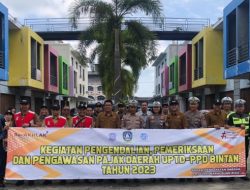 Sinergitas Denpom Lanal Bintan Bersama Stakeholder Terkait Turut Serta Laksanakan Razia Kendaraan Bermotor