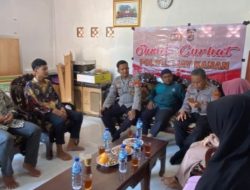 Jum’at Curhat, Polres Way Kanan Sambangi Ponpes Bahrul Ulum