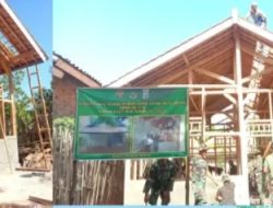 Progres Bedah Rumah TMMD Kodim Way Kanan Capai 60