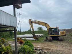 Komitmen Benahi Infrastruktur, Pemkab Wajo Lanjutkan Pembangunan Jembatan Soreanglopie Belawa