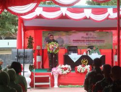 Kunjungi Kodim Labuha, Pangdam Pattimura Tinjau Kegiatan Baksos Hingga Hanpangan