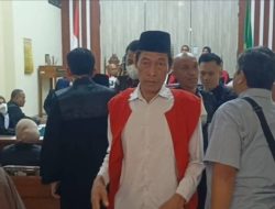 Majlis Hakim Pengadilan Negri Bandar Lampung, Vonis 10 Tahun Penjara Pembunuhan Terhadap Bos Parut Kelapa