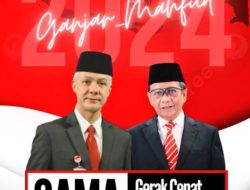 Ketua Penasehat Pergubi (Prof Mahfud MD) Resmi Dampingi Capres Ganjar Pranowo untuk Pilpres 2024