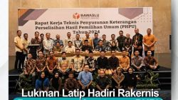 Kordiv Hukum Dan Penyelesaian Sengketa Bawaslu Way Kanan, Hadiri Rapat Kerja Se – Provinsi Lampung