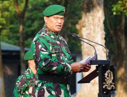Wakil Gubernur Akmil Sampaikan Amanat Panglima TNI Dalam Upacara Bendera