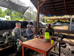 TNI MASAPA Sambut Kehadiran Kepala Kanpung Keikey