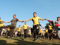 Polres Cianjur Bersama Kodim 0608 Perkuat Sinergitas Jelang Pilkada 2024