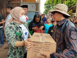 Keluarga Besar Putra Putri Polri Peduli Korban Kebakaran 
