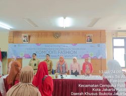 Gebyar HUT Ke-79 RI, Sudin PPKUKM Jakarta Pusat Adakan Pelatihan Menjahit di Cempaka Putih