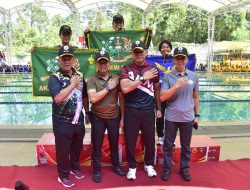 Tim Renang Akmil Berjaya di Pekan Integrasi dan Kejuangan Taruna