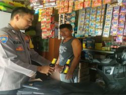 Giat KRYD, Polres Subang Amankan Puluhan Botol Miras