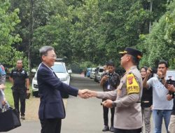 Polresta Bogor Kota Sambut Kunjungan Korea Police Investigation Academy di Kebun Raya Bogor