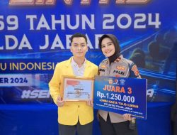 Duta Unit Kamsel Satlantas Polres Subang Raih Juara Tiga