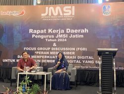 JMSI Jatim Gelar Raker dan FGD, Bahas Media Siber hingga Kesehatan Mental Pekerja Pers
