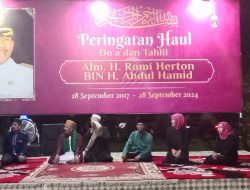 Haul Alm.H.Romi Herton Diposko Pemenangan Fitri- Nandri Diadakan