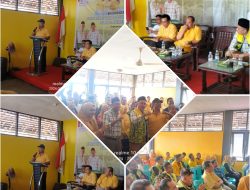 Calon Gubernur Kalbar Didi Haryono Bangun Konsolidasi Partai Golkar Kota Singkawang