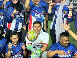 Satlantas Polres Bogor Gelar Turnamen Mini Soccer