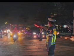 Peringatan Maulid Nabi Satlantas Polresta Bogor Gelar Blue Light Patrol