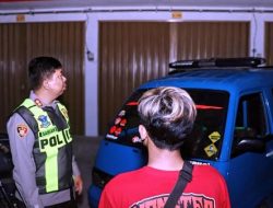 Kapolres Sukabumi Bubarkan Sekumpulan Sopir di Terminal