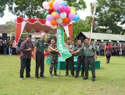 Bazar Sembako Puskop Kartika Tidar dalam Rangka HUT ke-79 TNI