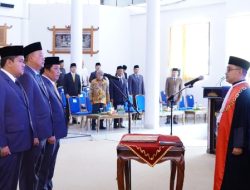 Gelar Paripurna Istimewa, Rial Kalbadi Resmi Jabat Ketua DPRD Way Kanan Periode 2024-2029