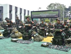 Danmentar Pimpin Kesiapan Latihan Praja Bakti   Taruna Akademi Militer Tingkat II 