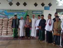 Peduli Tempat Ibadah, Kapolresta Magelang Sumbang Semen di Tempuran dan Secang Magelang