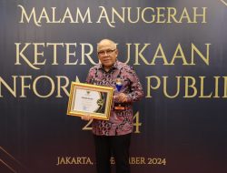 Perum BULOG Raih Kualifikasi Informatif dari Komisi Informasi Pusat RI di Malam Anugerah Keterbukaan Informasi Publik Tahun 2024