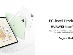 Huawei Memperkenalkan MatePad 12 X, untuk Pengalaman Lebih dari Laptop dengan Layar Ultra Bright dan Desain Stylish