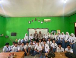Police Goes To School, Satlantas Polres Way Kanan Edukasi Pelajar SMAN 1 Di Banjit