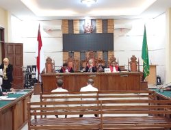 Dua Terdakwa Korupsi Bendungan Marga Tiga Lampung Timur Jalani Sidang Perdana