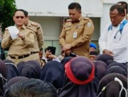 Sekda Kabupaten Way Kanan Terima Pengunjuk Rasa Dari Guru Honorer Dan Berjanji Akan Perjuangkan Hingga ke Pusat