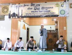 Polres Way Kanan Gelas Santuni Anak Yatim Pada Peringatan Isra Mi’raj 1447 H