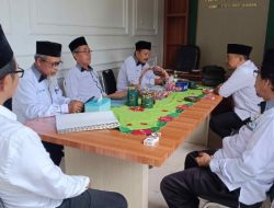 Pengurus BAZNAS Way Kanan Audiensi Bersama Kemenag