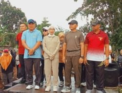 Sambut HUT Way Kanan Yang Ke – 26 Tahun, Pemkab Adakan Kegiatan Jalan Sehat