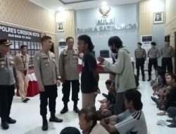 Polres Cirebon Kota Tangkap Puluhan Preman di Terminal Harjamukti