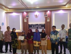 Ini Kata Kakam Gunung Katun, Pada Penyaluran BLT -DD Tahap Dua Tahun 2025