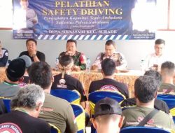 Tingkatkan Keselamatan, Polres Sukabumi Latih Sopir Ambulans dengan Safety Driving