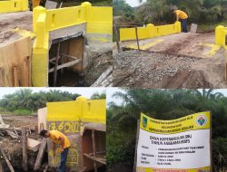 Diduga Mark Up dan Konstruksi Amburadul, Pembangunan Box Culvert di Sungai Segajah Disorot
