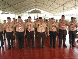 Rutan Cipinang Ikuti Upacara Virtual Pembukaan Perkemahan Satya Dharma Bhakti Pemasyarakatan 2025